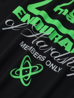 Футболка MANTO ATTENZIONE - чёрная