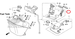 16700-KWN-711. PUMP UNIT, FUEL Honda PCX (2012-2015)