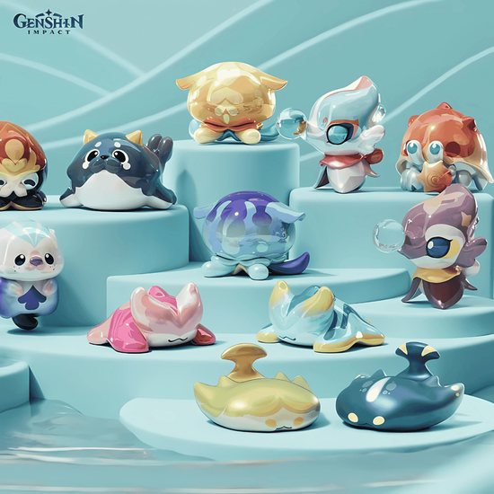 Фигурка Genshin Impact Fantasy Creatures 5 шт 6973817950995 / по мотивам игры "Геншин Импакт", 5 шт