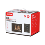 Комплект IP и Wi-Fi видеодомофона Dahua DHI-KTW04