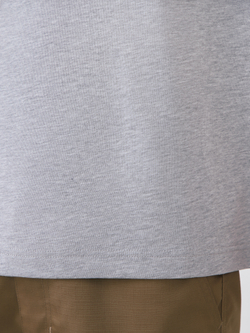 Футболка плотная (серый меланж)