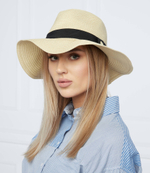 шляпа Melissa Odabash - песочный(Fedora CR)