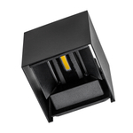 340517 Светильник DALLA 2х3W LED 660LM G ЧЕРНЫЙ 4000K IP65