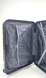 Средний чемодан Bon-Voyage PP One, Черный, M