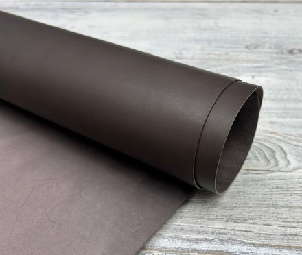 Talco Wax Dark Brown (0,8-1,0 мм), цв. Коричневый, натуральная кожа