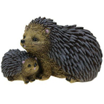 Ежиха с ежонком