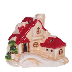 GAEM Фигурка декоративная "Домик" с подсветкой (LR44х2 н/п), L12,5 W8 H9,5 см