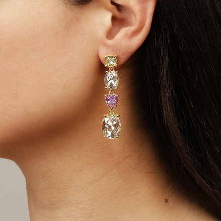 Серьги Dyrberg Kern CARMEN SG GOLDEN 440022