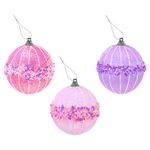 Украшение ёлочное (1 шт.) "Зимняя нежность", 8 см, ассорти 25 дизайнов, ЗОЛОТАЯ СКАЗКА, 592580