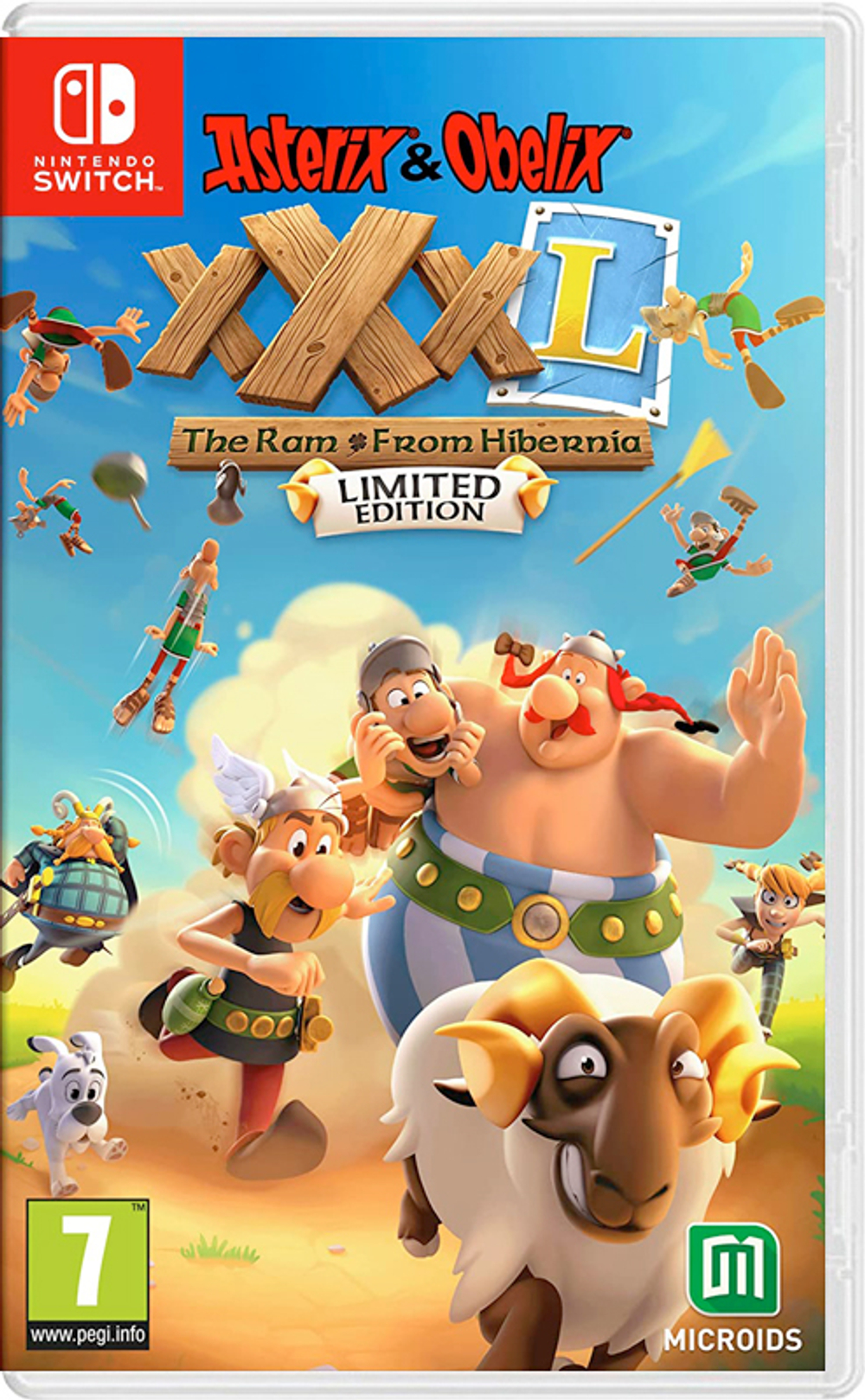 Asterix & Obelix XXXL: The Ram From Hibernia. Limited Edition [Switch, русские субтитры]