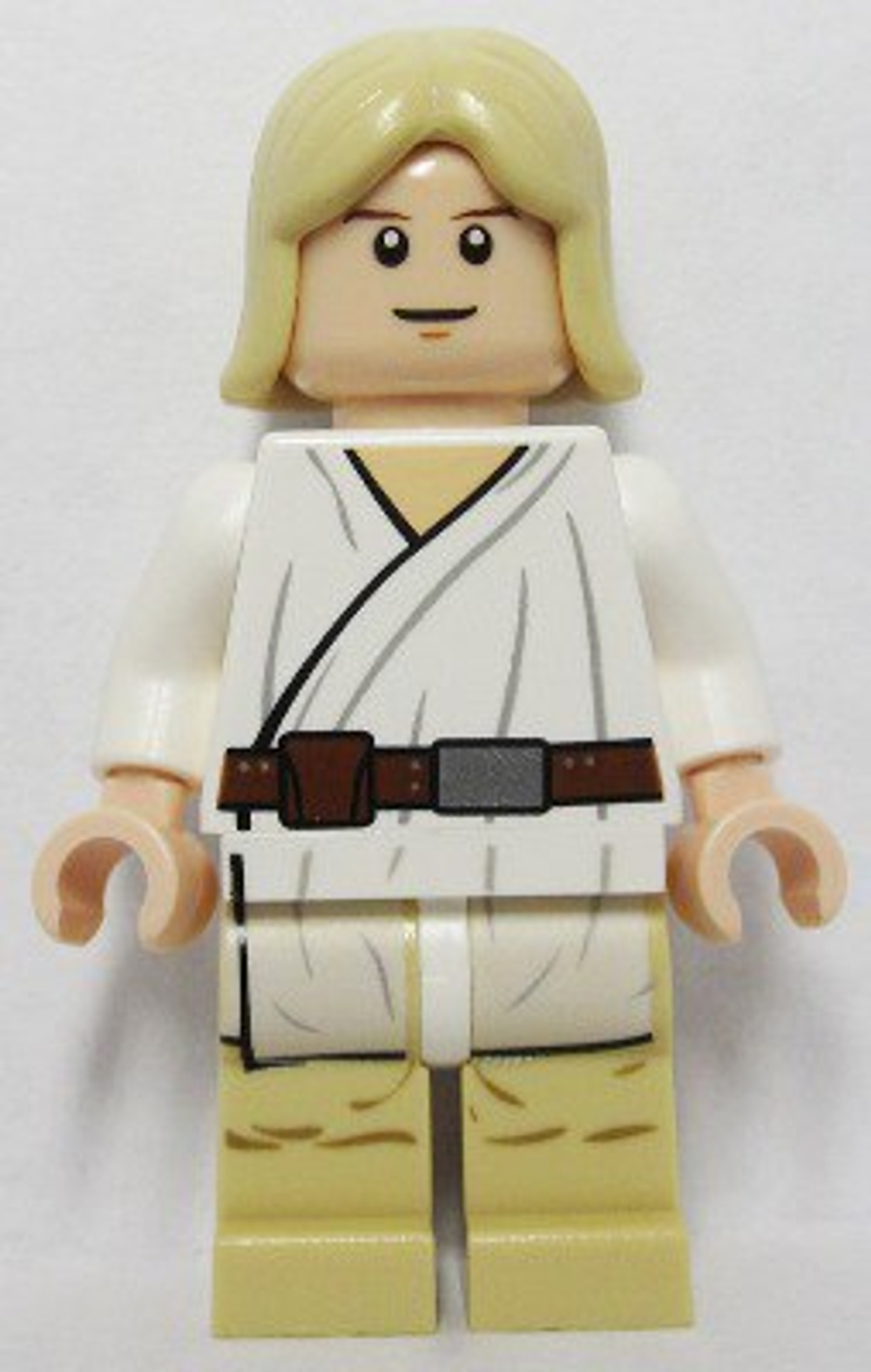 Минифигурка LEGO sw0273 Люк Скайуокер (Белая туника, длинные волосы)