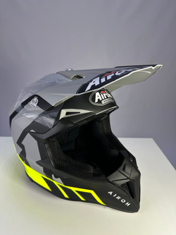 Шлем Airoh WRAAAP RELOADED Yellow Matt