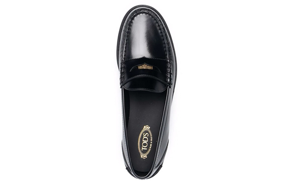 TOD"S Comfortable Women"s Casual Shoes Women"s Black