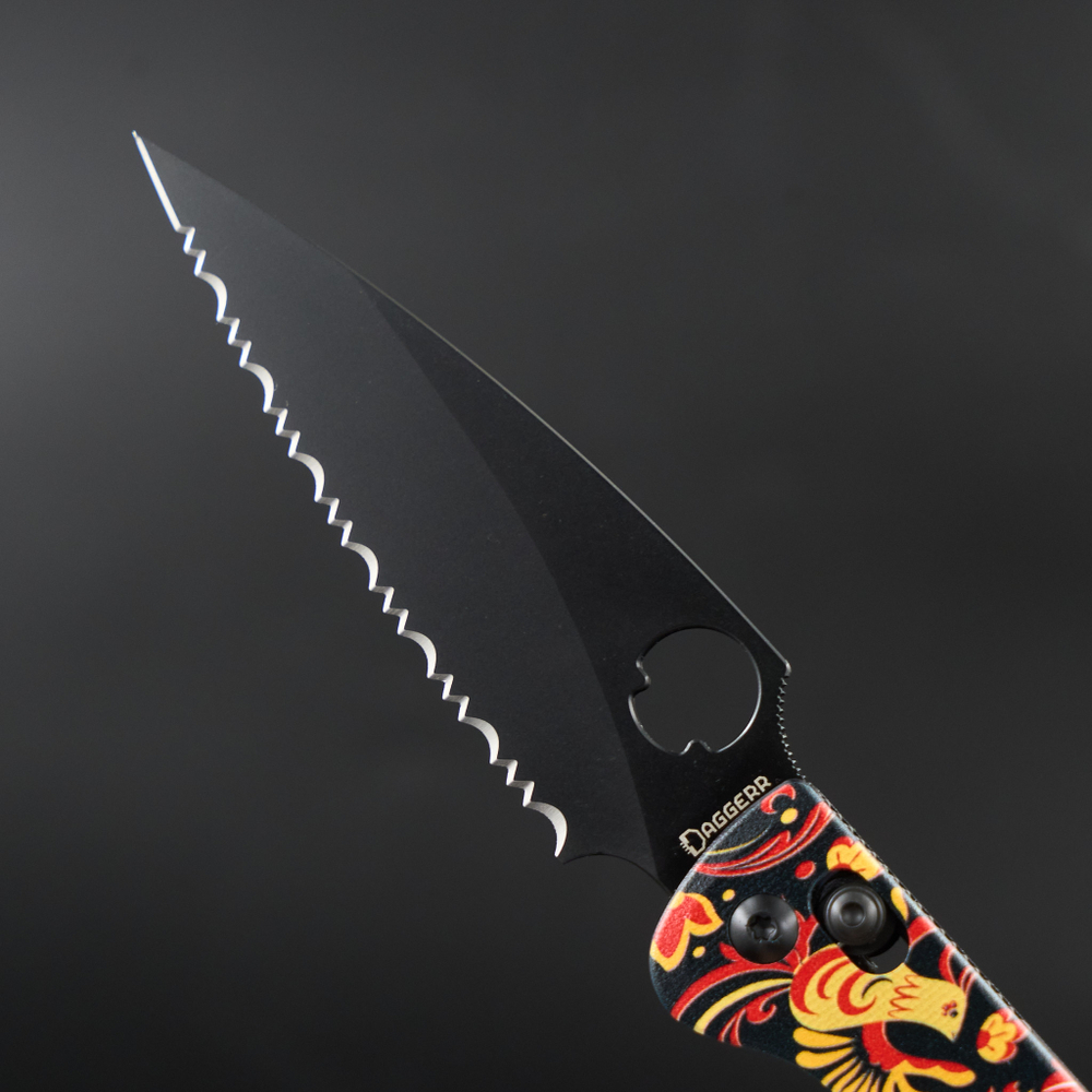 Sting Slim Khokhloma Serrated