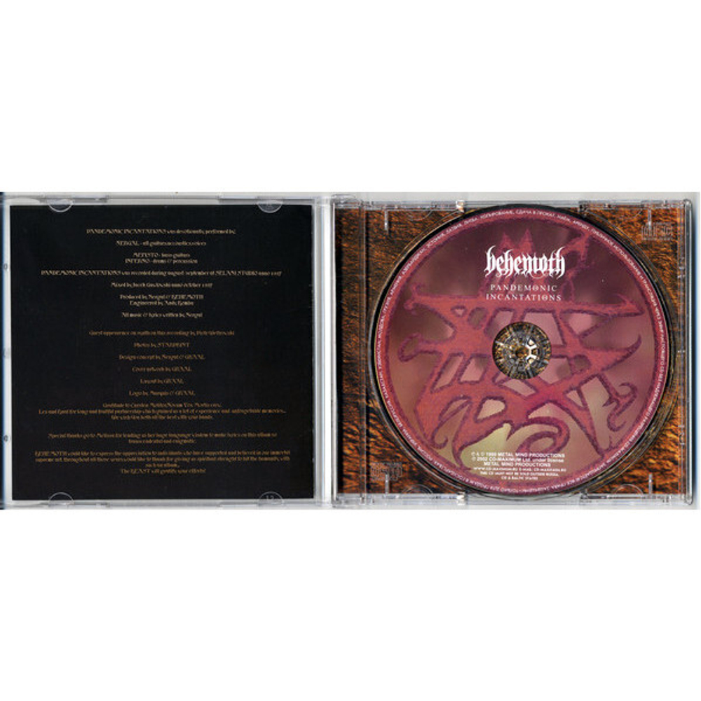 Behemoth / Pandemonic Incantations (RU)(CD)