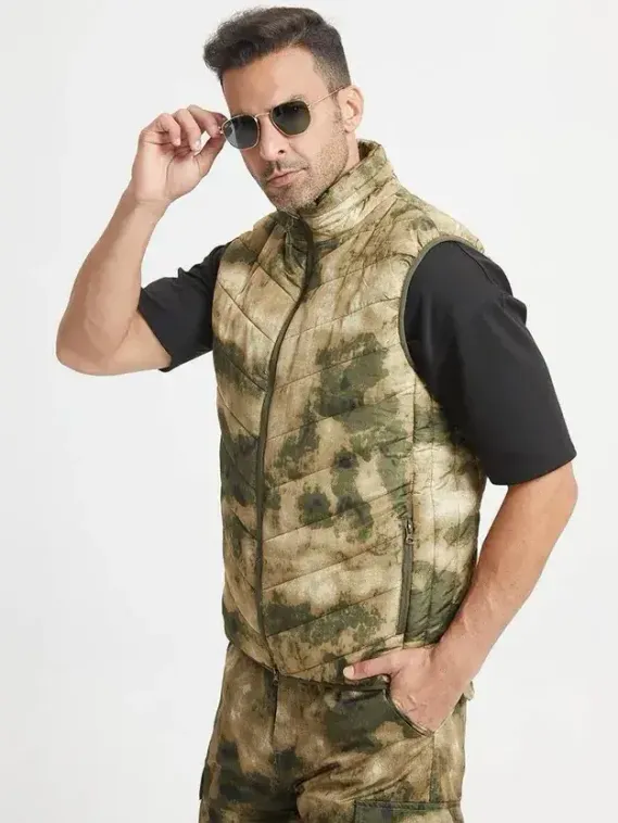 Тактическая жилетка безрукавка Мох