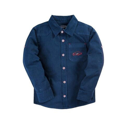 Рубашка для мальчиков ОР821 Синий р.92