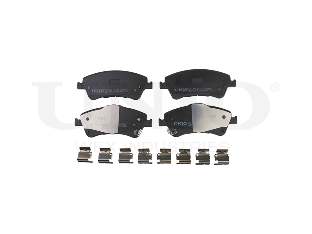 Колодки тормозные диск. передние UNIO BRP-20131