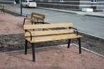 Скамейка металлическая тип-6