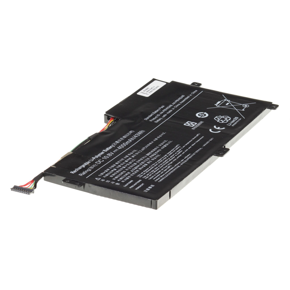 Аккумуляторная батарея iBatt 4000 mAh для ноутбука Samsung AA-PBVN3AB