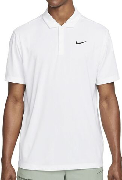 Теннисное поло Nike Men's Court Dri-Fit Solid Polo - White