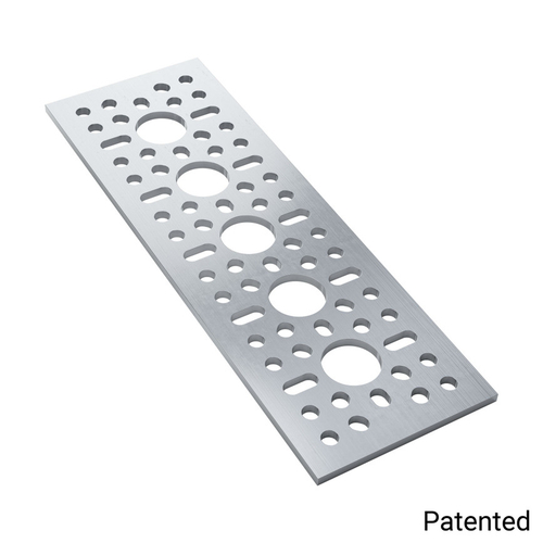 1123 Series Pattern Plate (1 x 5 Hole, 48 x 144mm)