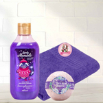 Набор женский Гель + Полотенце + Бомбочка