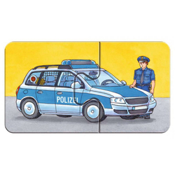 Мой первый пазл Спасательные машины 9 х 2 штуки. 073320
