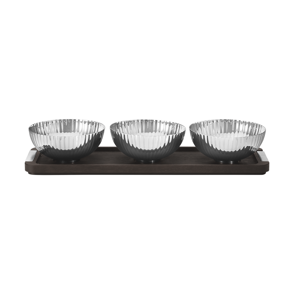 Поднос с мисками Georg Jensen Bernadotte, 31 см