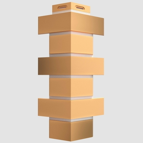 Наружные углы к фасадным панелям Docke Flemish Желтый жженный