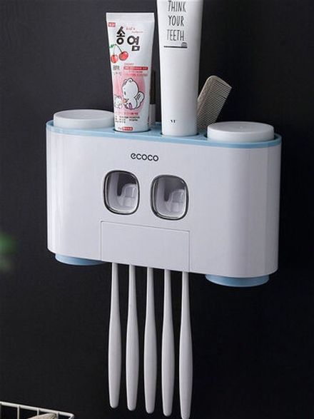 Дозатор для зубной пасты и держатель для щеток