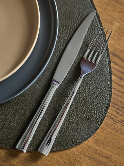 Набор из 2-х двухсторонних сервировочных салфеток drop, 33х41 см, коричневый/карамельный