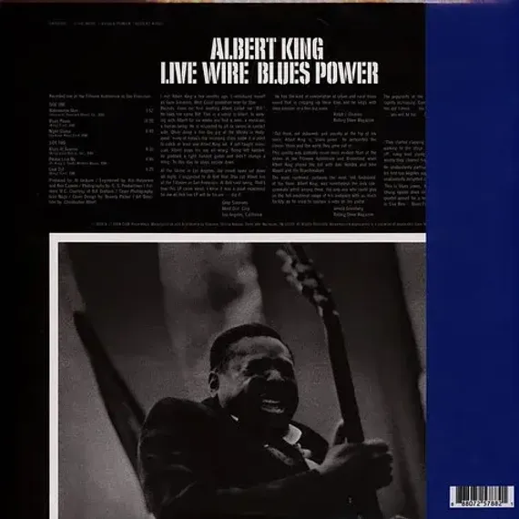 Albert King – Live Wire / Blues Power (Analogue, Acoustic Sounds) LP