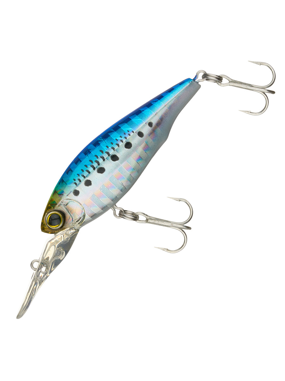 Воблер для рыбалки Duel Hardcore LG Shad 50S F1204-HIW, 50 мм, 4,5 г, тонущий, шэд