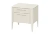 Тумба прикроватная Type 2 ящика ширина 50 см (молочный)