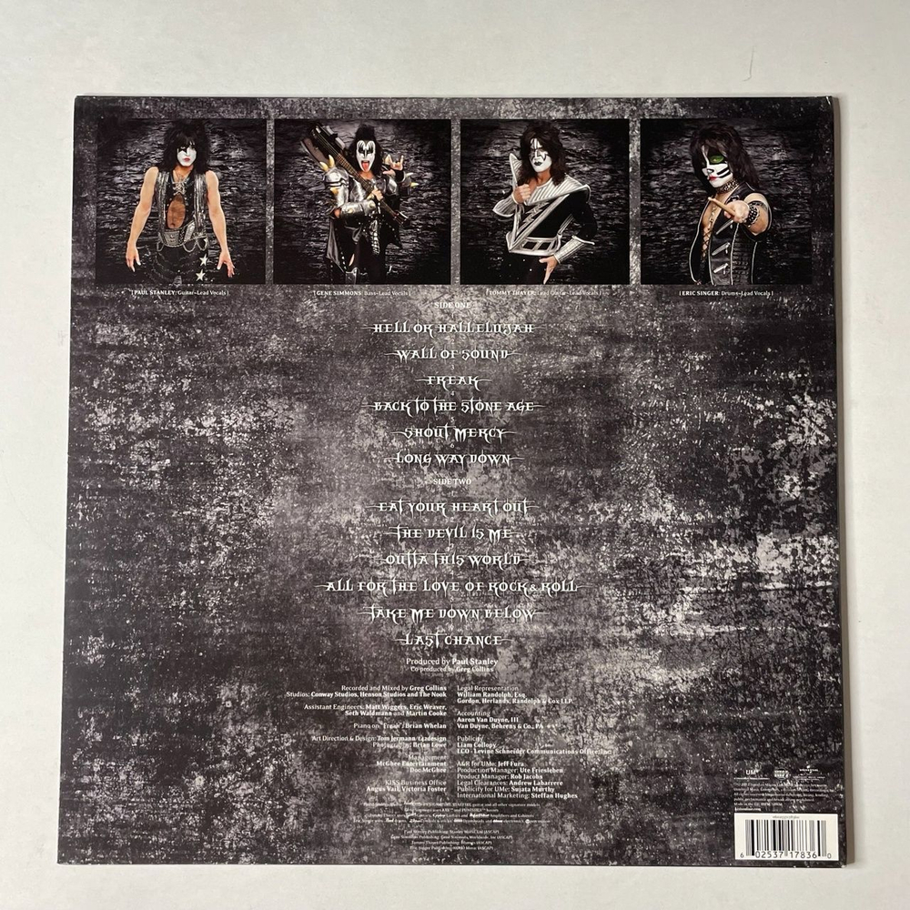 Винтажная виниловая пластинка LP Kiss Monster (EU 2012)