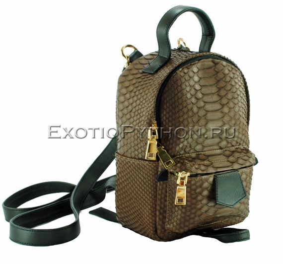 Рюкзак из кожи питона BG-275