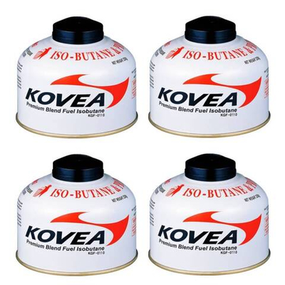 Баллон газовый резьбовой Kovea 110 гр., комплект 4шт.