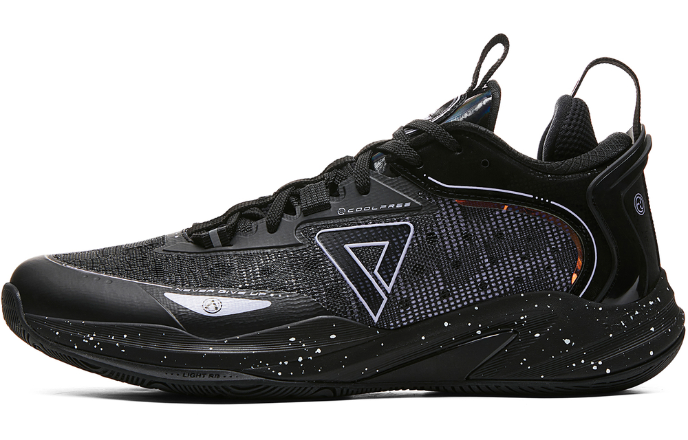 PEAK Lightweight 1.0 Black Warrior Colorway Low top Basketball Shoes Men"s Black
