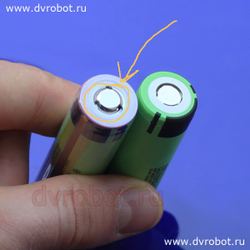 Аккумулятор 18650 Panasonic - 3400/+