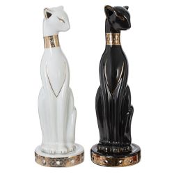GAEM Фигурка декоративная "Кошка", L7,5 W7 H28 см, 2в.