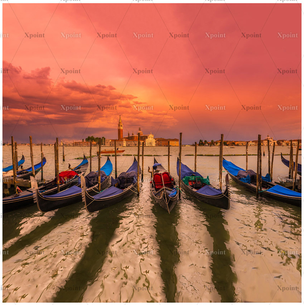 Микровелюр Xpoint (Икспоинт) 0025.01 Венеция закат