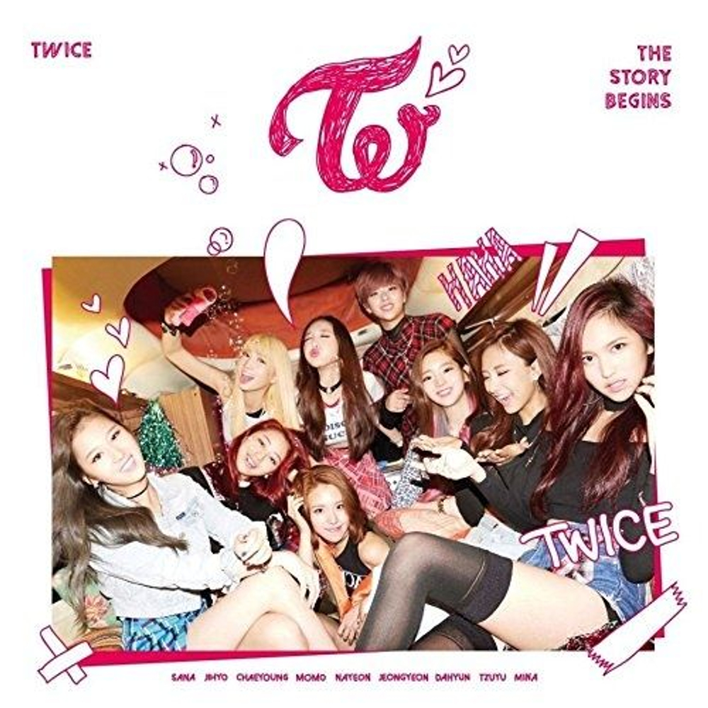 Альбом TWICE - THE STORY BEGINS 1st Mini Album