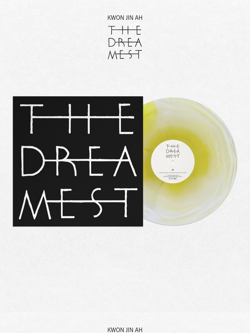(ПРЕДЗАКАЗ) Альбом KWON JIN AH - THE DREAMEST 3rd Album LP
