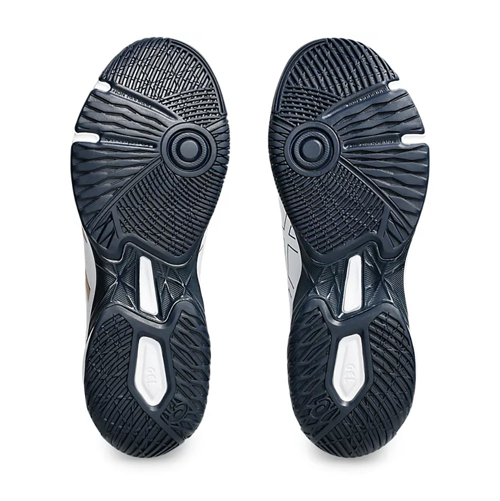Кроссовки волейбольные мужские ASICS Gel-Rocket 11 1071A091 103, р.12,5 (рос.45.5), бело-т.синий