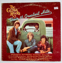 Винтажная виниловая пластинка LP The Grass Roots Their 16 Greatest Hits (USA 1971)