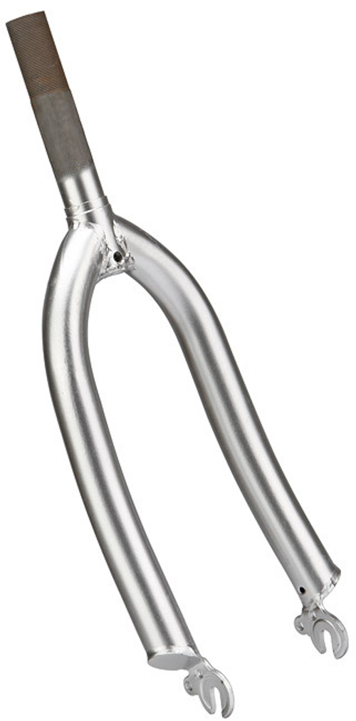 Вилка 18" 1" ЖВМЗ жёсткая резьбовая, стальная серебристая, шток 162мм