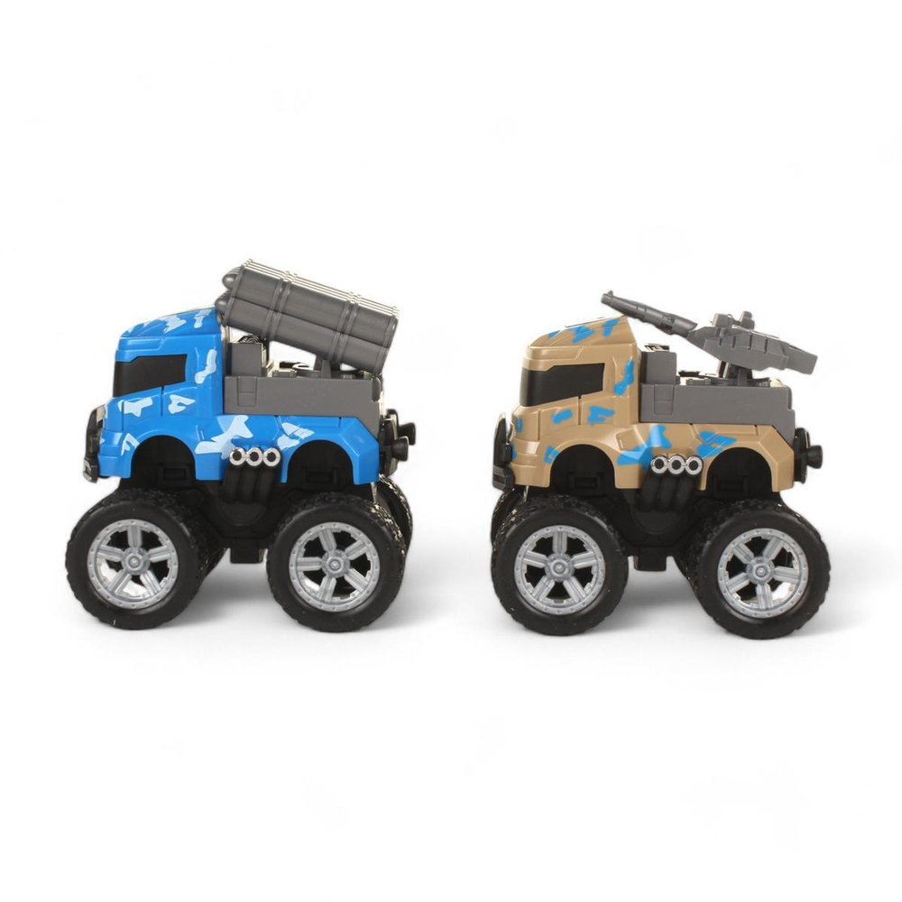 Набор машин 4шт, коробка 1992