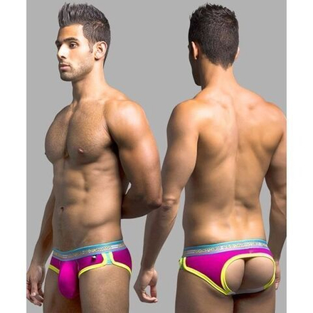 Мужские трусы джоки розовые Andrew Christian  AC9617