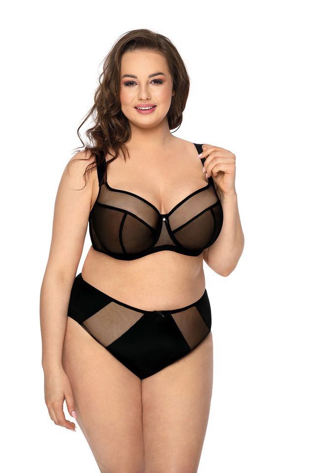 Черные трусики-слип Aggie